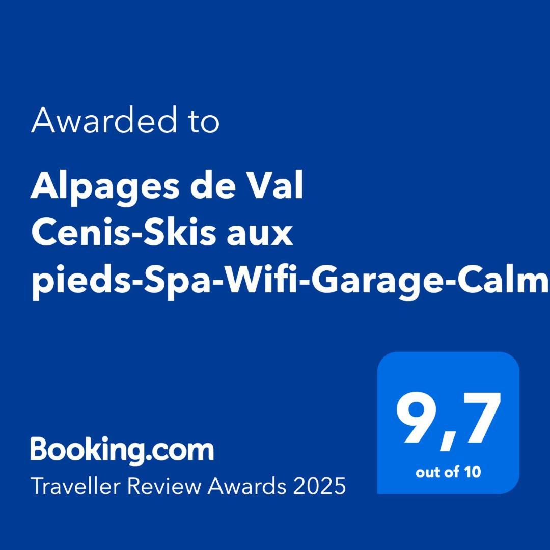 "Alpages De Val Cenis"-Skis Aux Pieds-Spa-Wifi-Garage-Calme! Lanslebourg-Mont-Cenis Kültér fotó